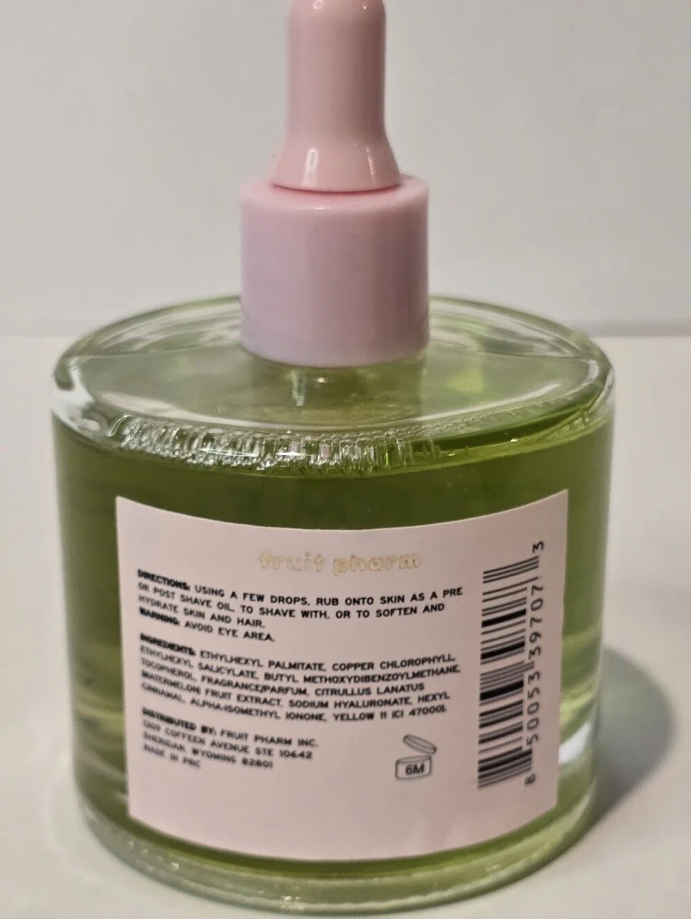 Fruit Pharm Watermelon Sugar Smoothing Shave Oil & Fruit Cake Moisturizer